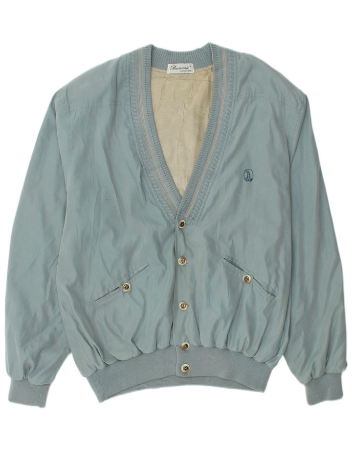 Jaqueta bomber masculina Bramante UK 38 azul médio