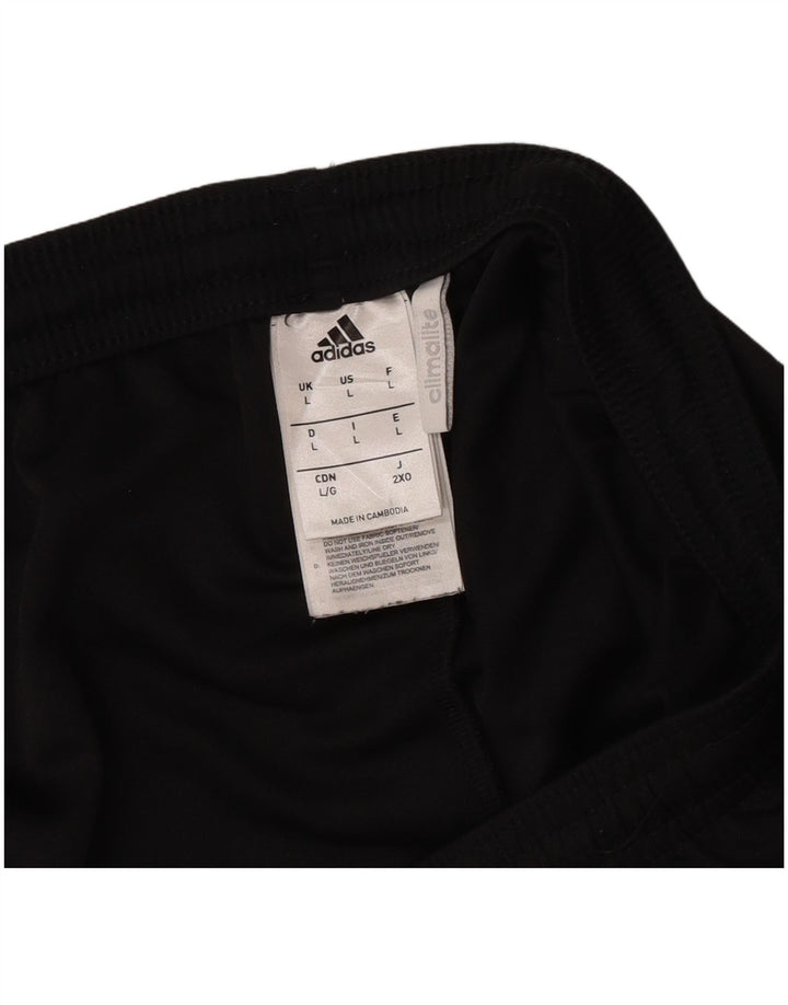 Adidas Mens Climalite Sport Shorts Grande Poliéster Preto