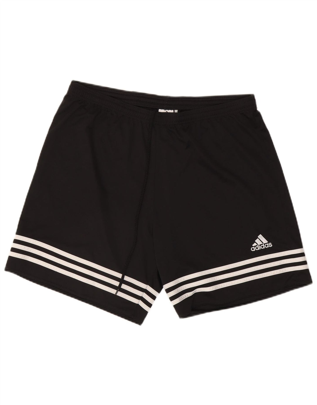 Adidas Mens Sport Shorts XL Preto Listrado Poliéster Esportes