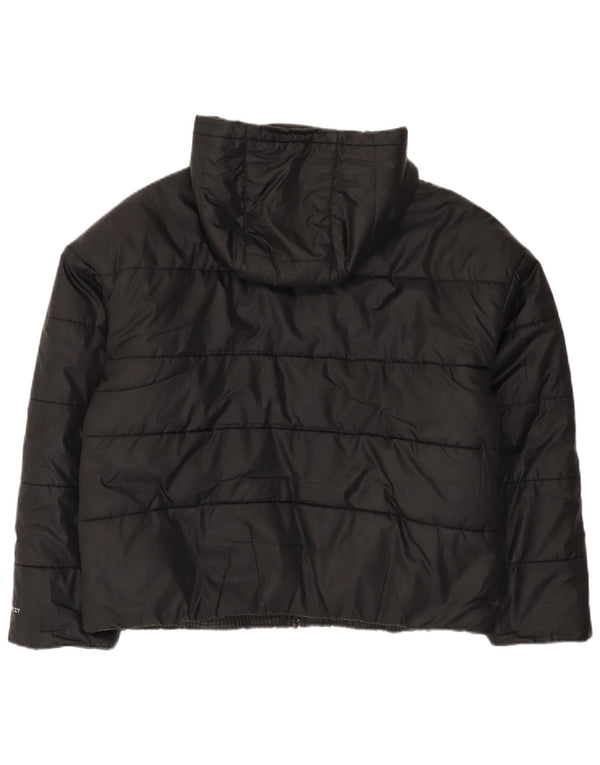 Jaqueta Nike Feminina Therma-Fit com Capuz Oversized Acolchoada Reino Unido 16 Grande Preto