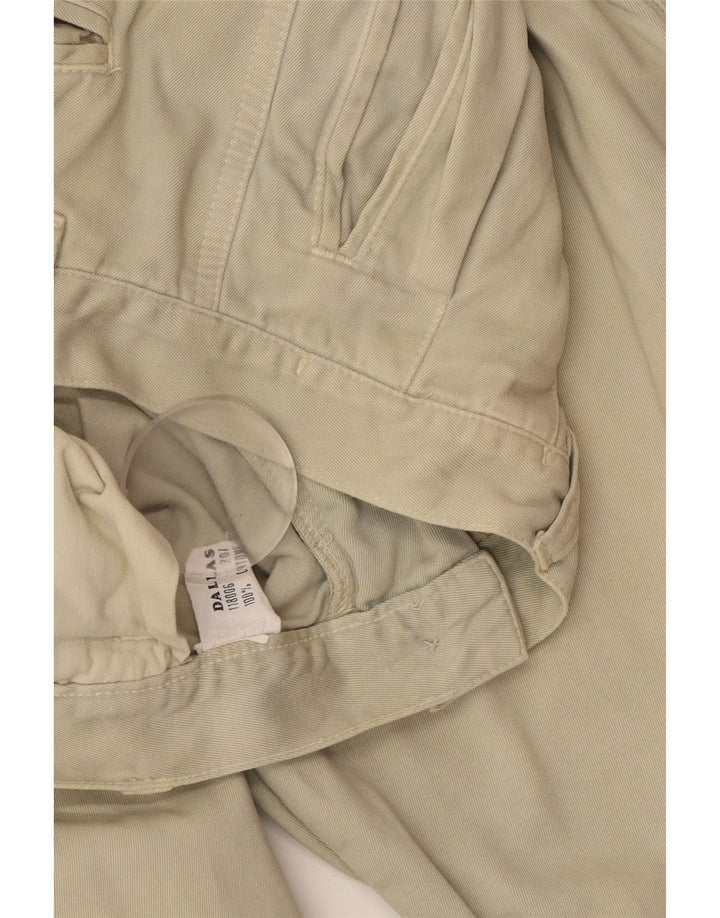 Calça casual masculina Dallas Pegged W34 L29 algodão verde