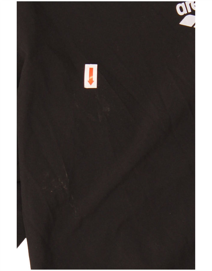 Arena Mens Graphic Natação Shorts Grande Preto