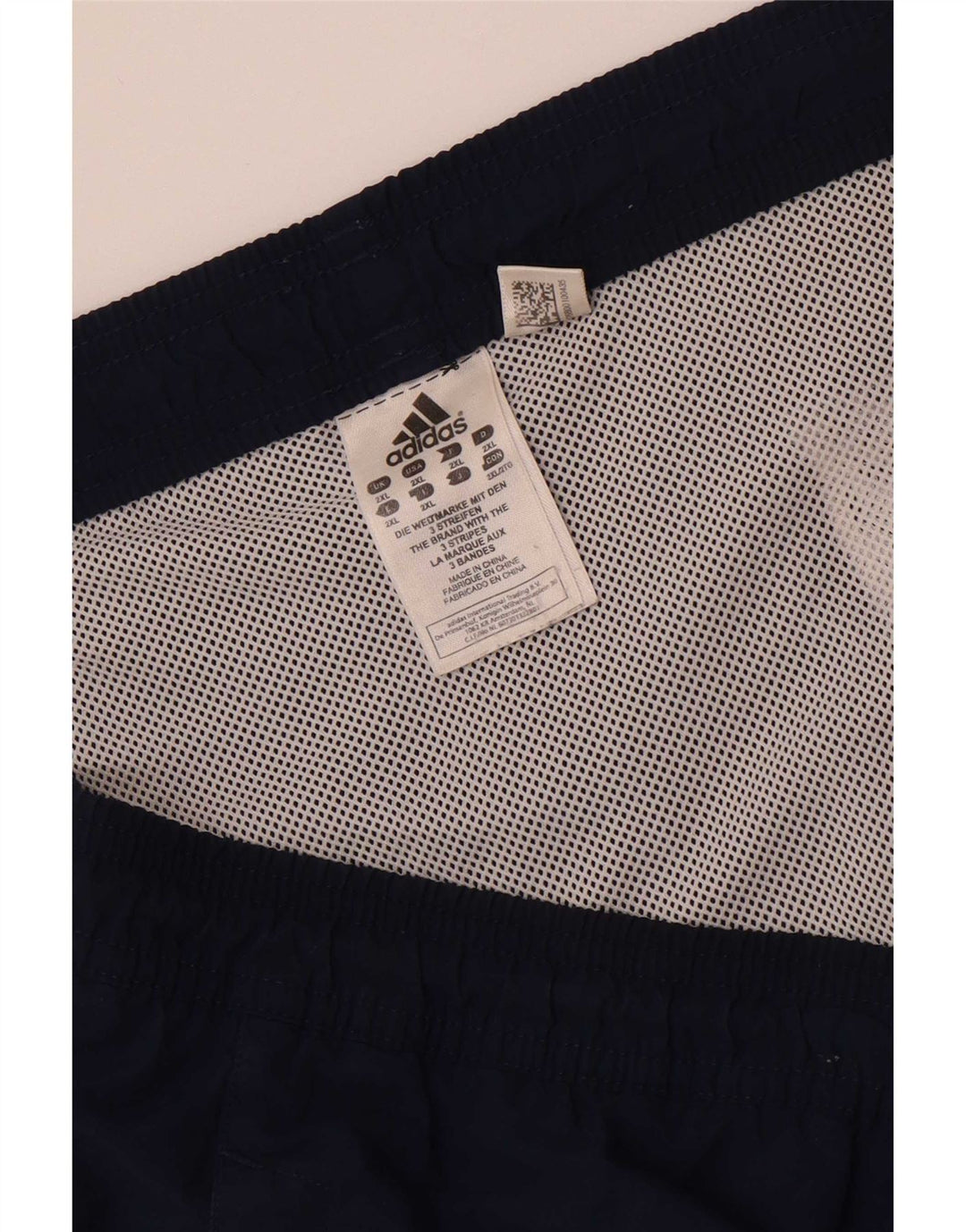 Shorts de natação masculino Adidas 2XL azul marinho nylon