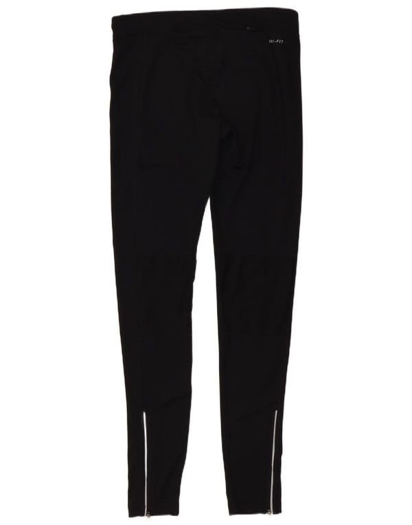 Leggings Nike Dri Fit Feminina UK 10 Pequenas Pretas