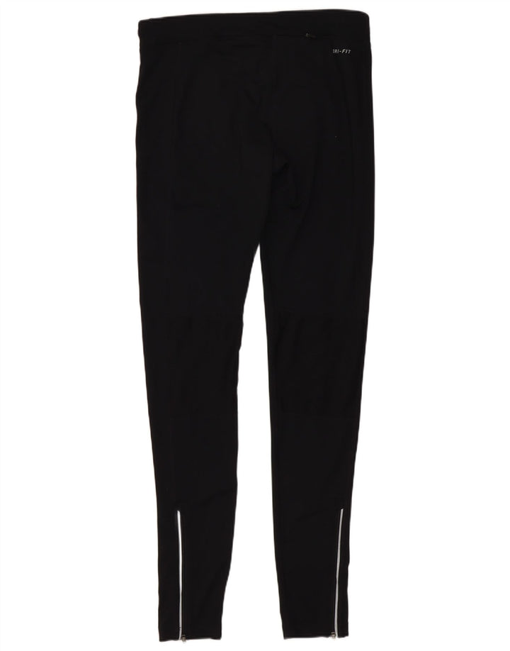Leggings Nike Dri Fit Feminina UK 10 Pequenas Pretas