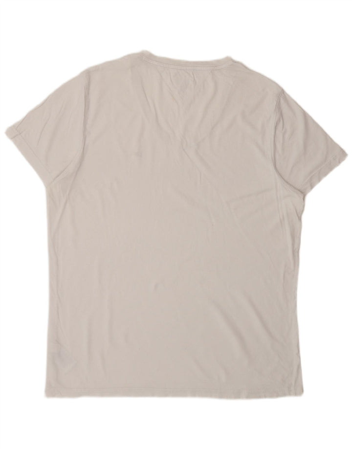Camiseta masculina TOMMY HILFIGER 2XL algodão branco