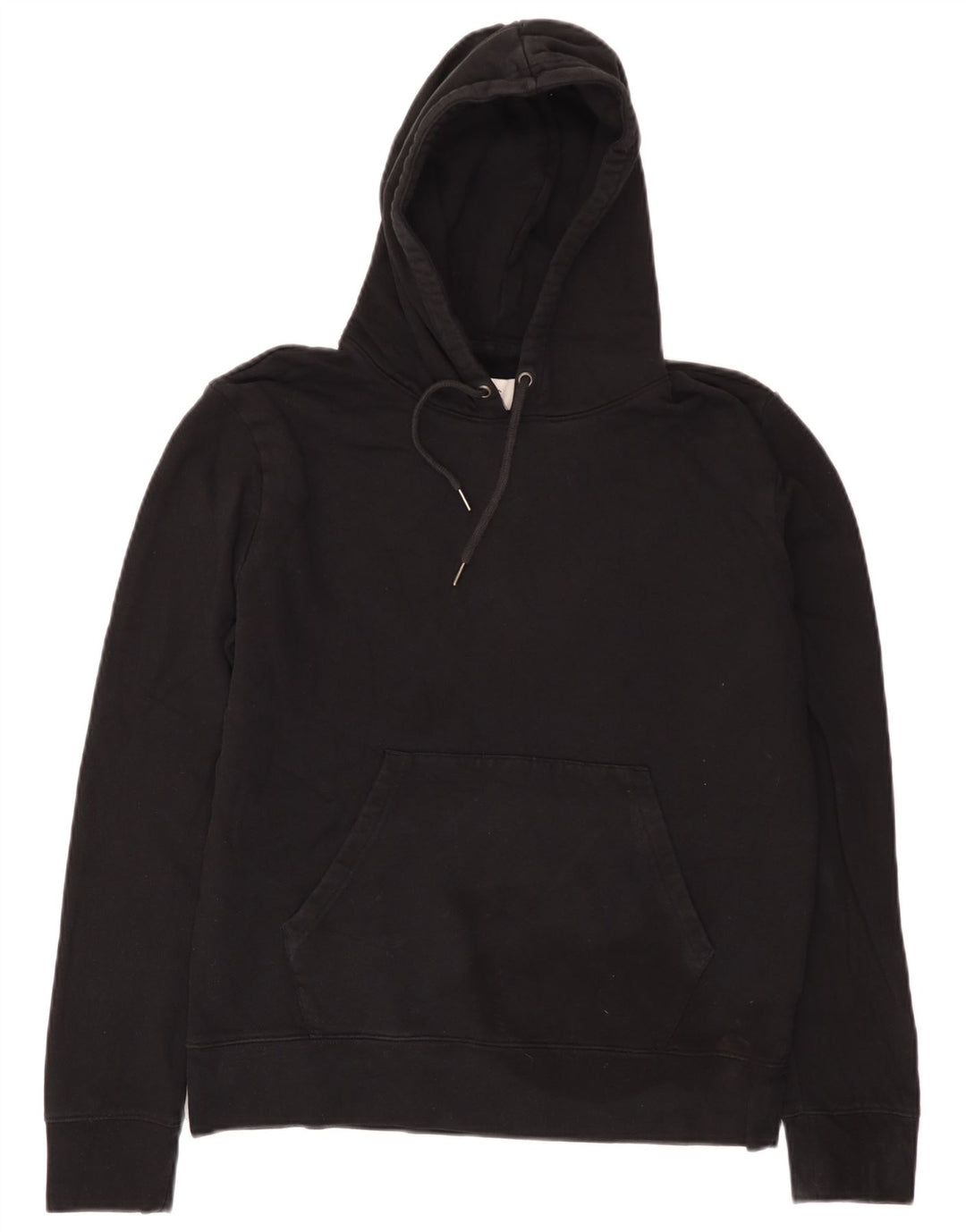 Suéter masculino com capuz Marks & Spencer médio algodão preto