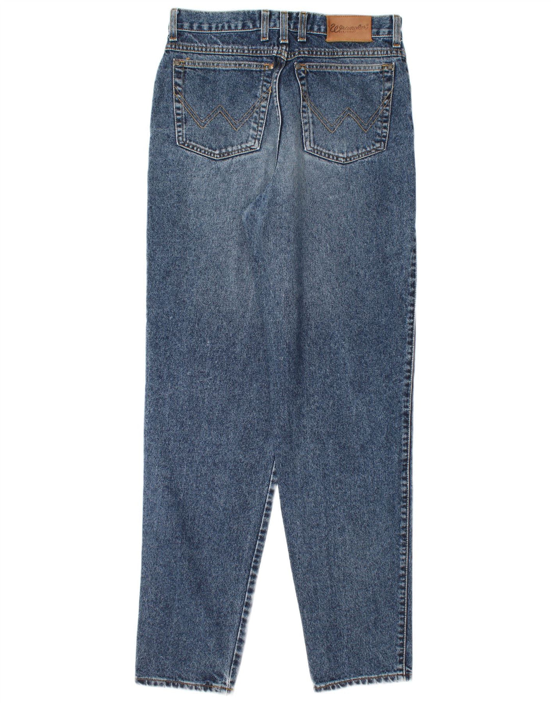 Wrangler Mens Tapered Jeans W33 L34 Azul Algodão