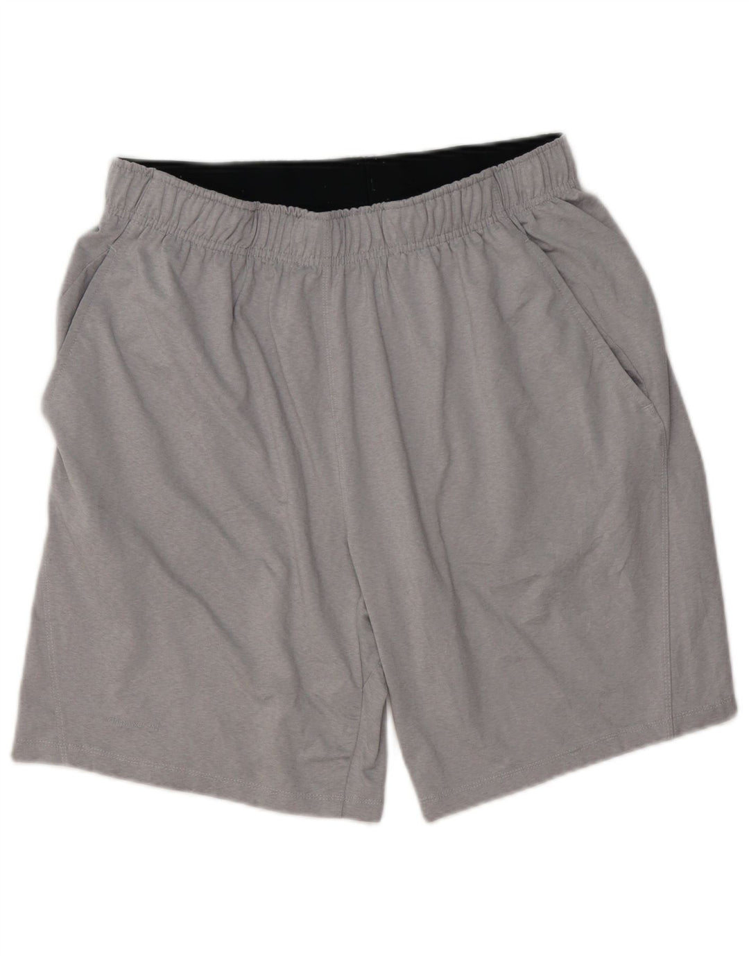 Shorts esportivos masculinos RUSSELL ATLÉTICO grande cinza poliéster