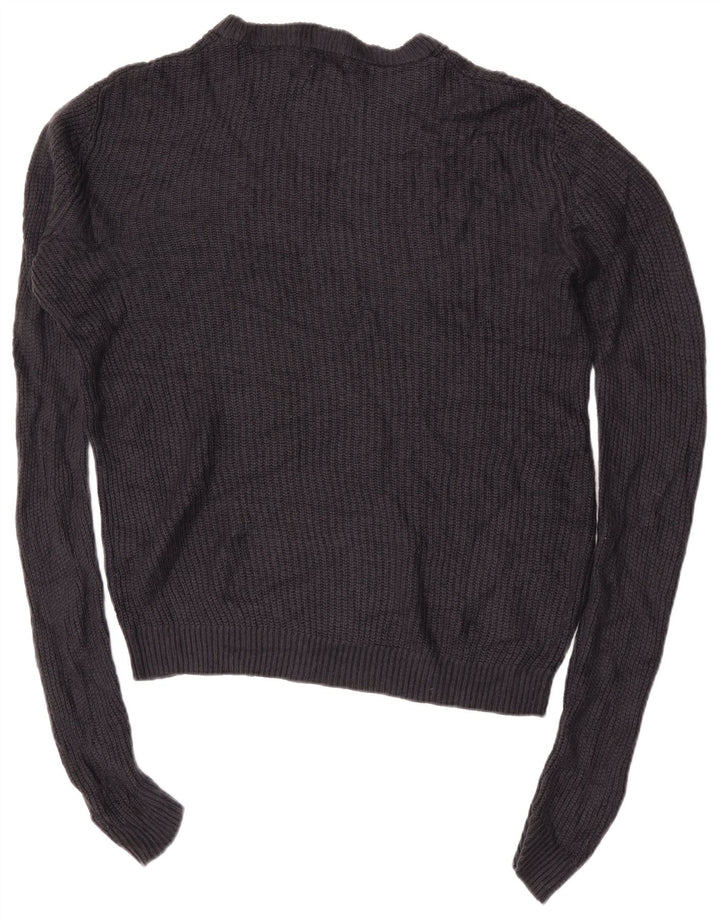 Suéter masculino Jack & Jones com gola redonda, azul marinho médio