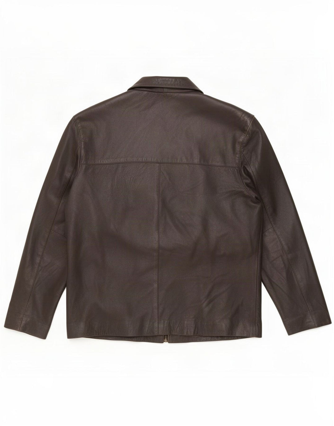 Jaqueta de couro masculina MONTANA UK 40 grande marrom