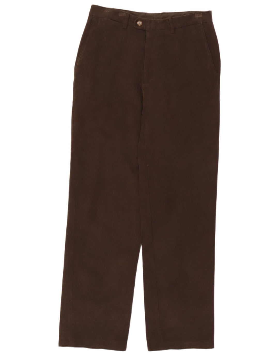 Massimo Dutti Masculino EU 40 Médio W31 L31 Algodão Marrom