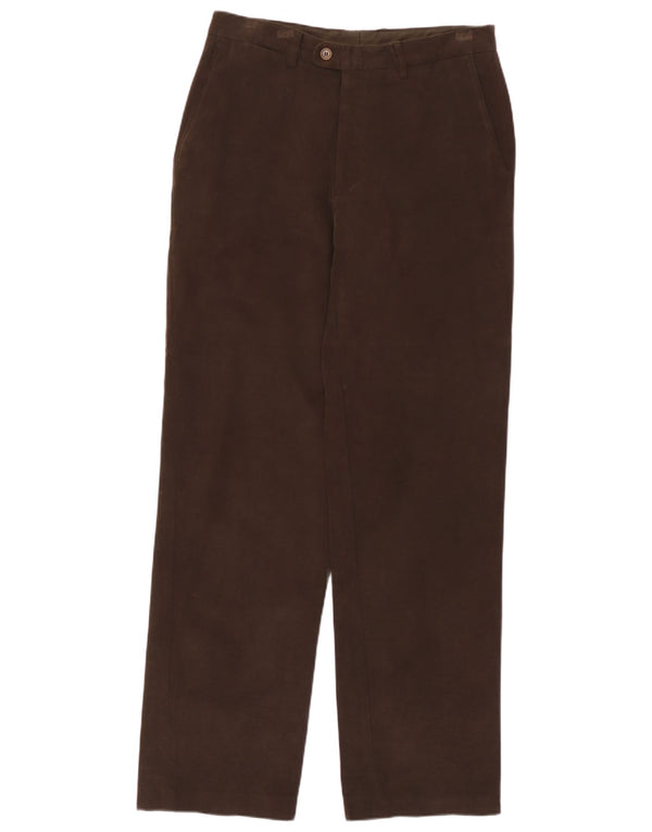 Massimo Dutti Masculino EU 40 Médio W31 L31 Algodão Marrom