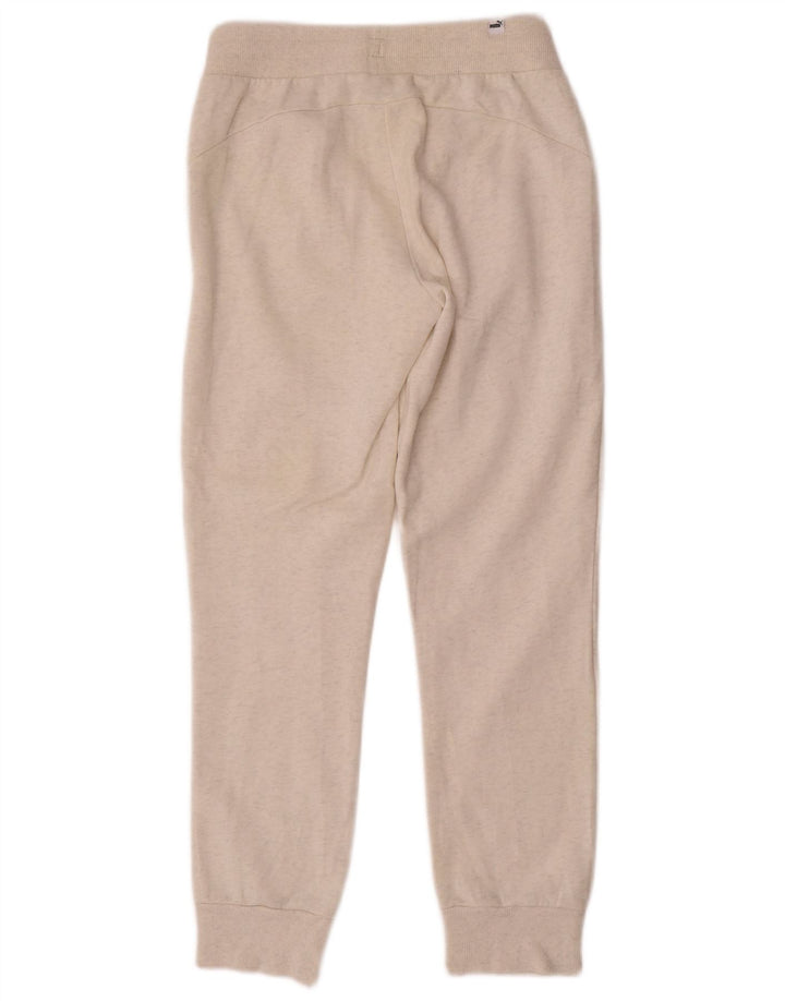 Calça de treino feminina Puma Joggers UK 10 pequeno poliéster cinza