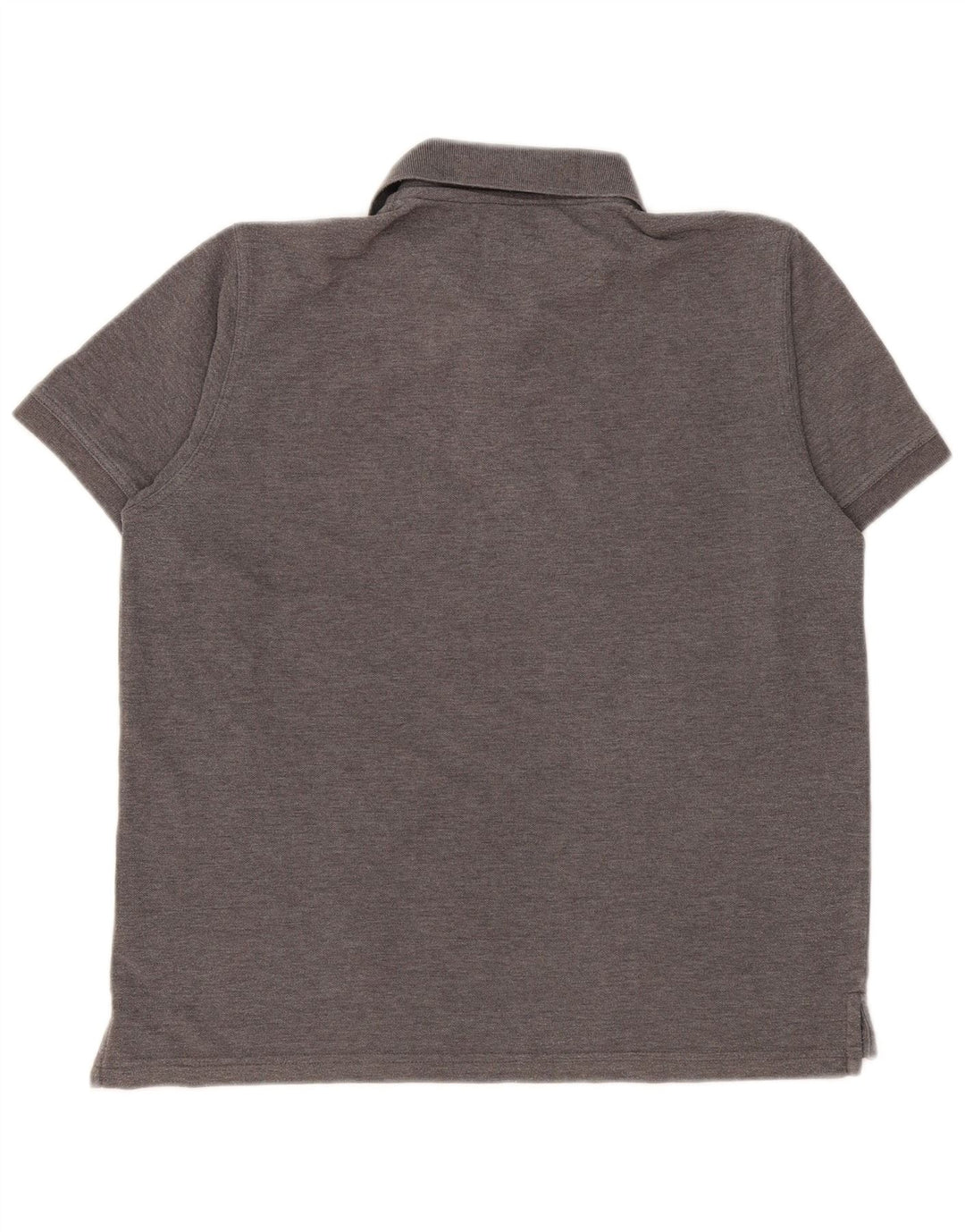 Camisa polo masculina Pierre Cardin poliéster cinza médio