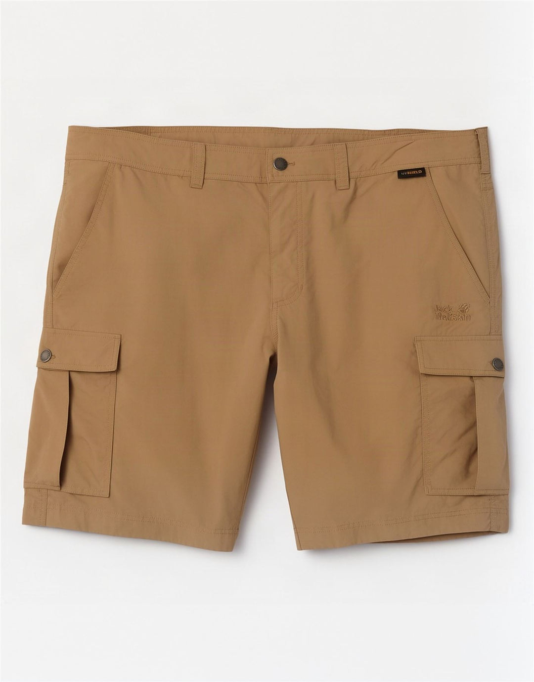 Shorts cargo masculino Jack Wolfskin W42 2XL poliamida bege