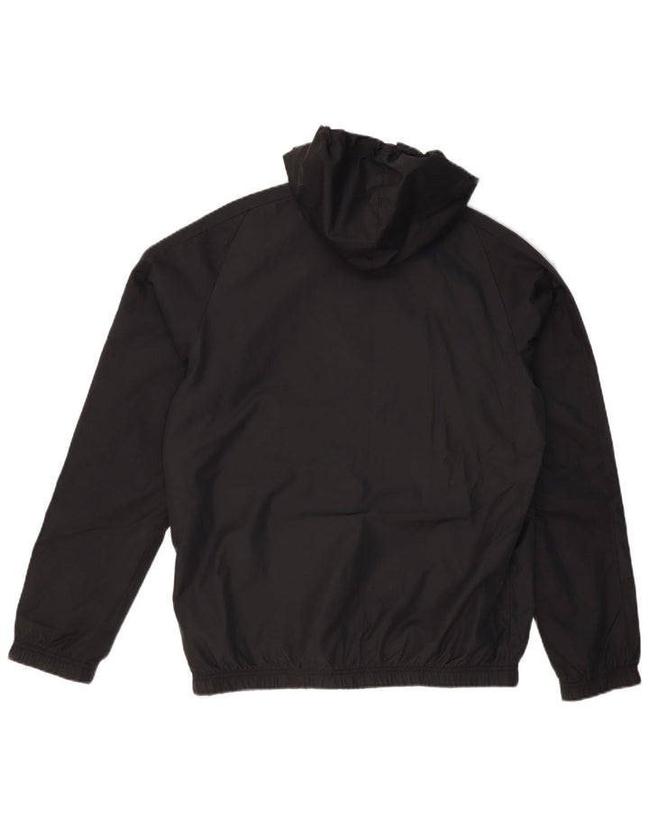 ADIDAS Mens Graphic Reversible Jacket UK 38 Médio Preto Colourblock