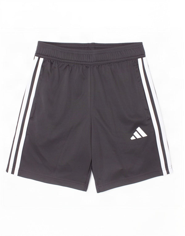 Shorts esportivos Adidas meninos 11-12 anos preto poliéster