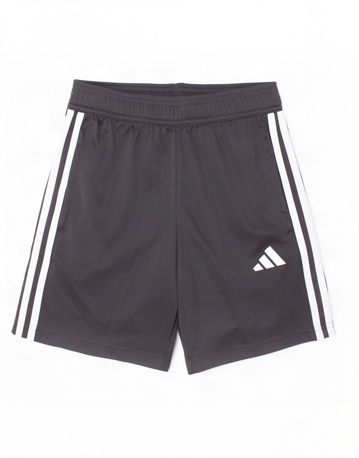 Shorts esportivos Adidas meninos 11-12 anos preto poliéster