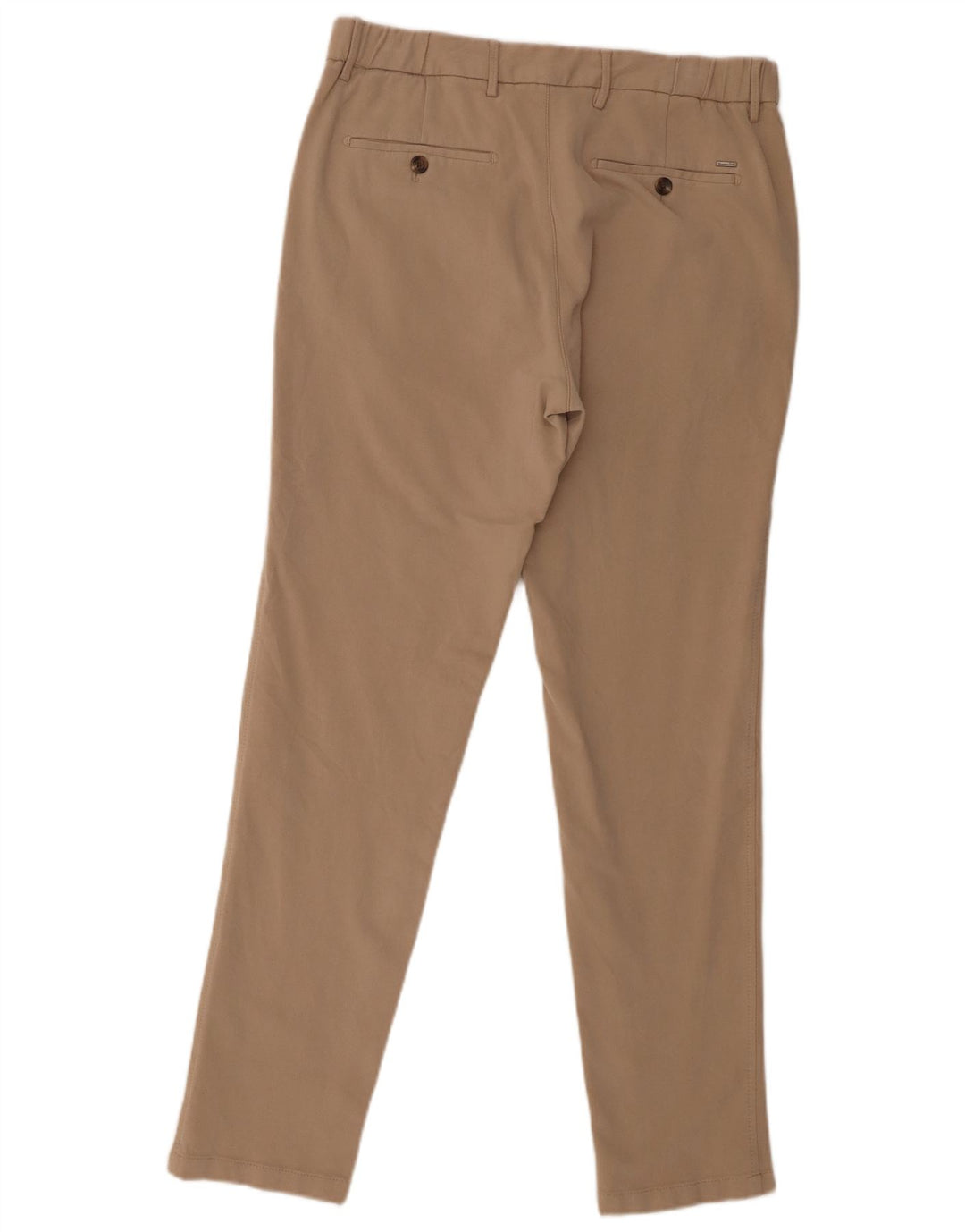 Calça Chino Masculina Slim Massimo Dutti EU 40 Médio W31 L30 Bege