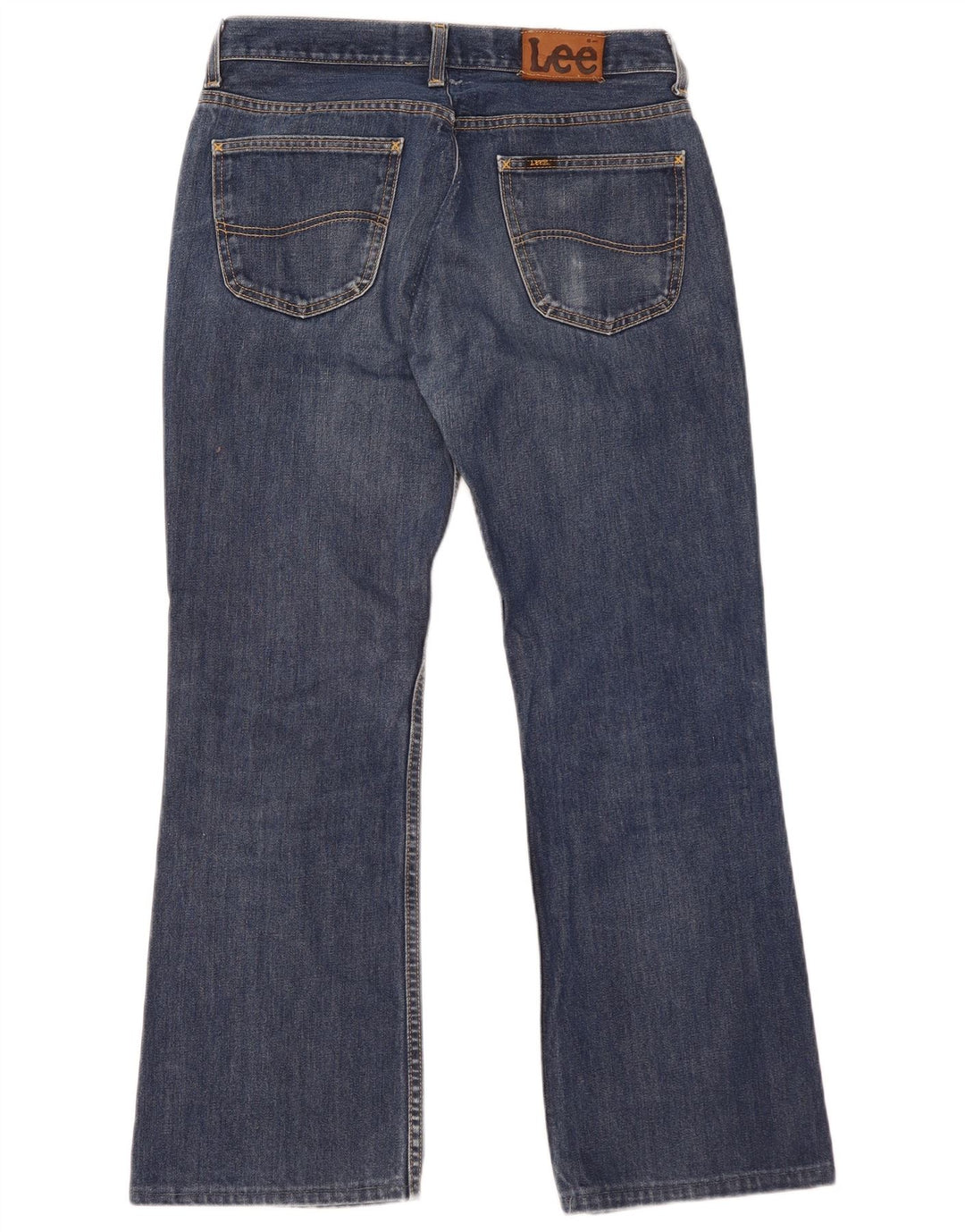 Lee Mens Denver Bootcut Jeans W33 L29 Azul Marinho Algodão