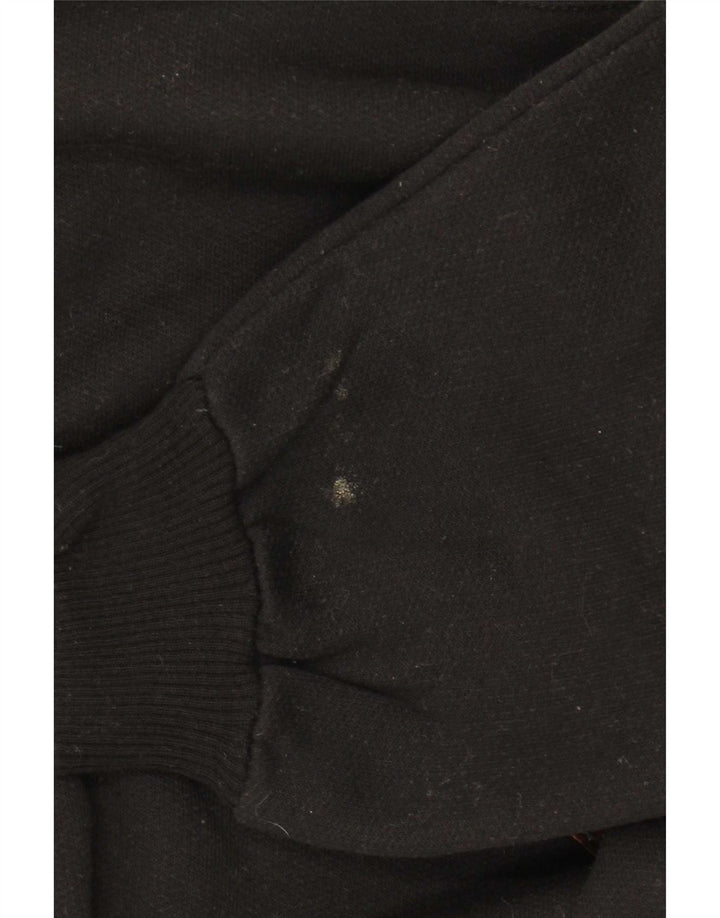 Moletom gráfico masculino vintage Jumper XL algodão preto