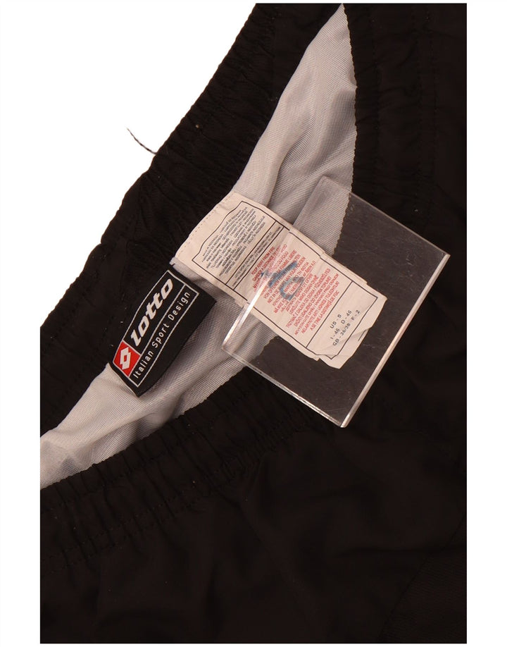Lotto Mens Sport Shorts UK 36/38 Pequeno Poliéster Preto