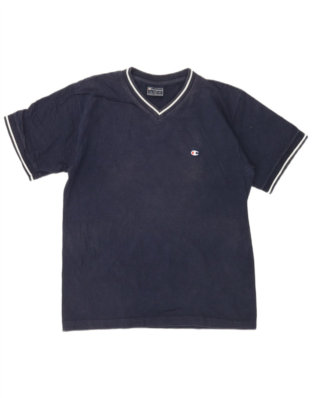 Camiseta masculina Champion pequena azul marinho