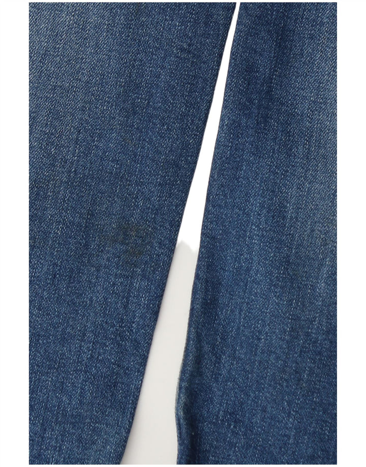 Tommy Hilfiger Masculino Slim Jeans W32 L32 Azul Algodão