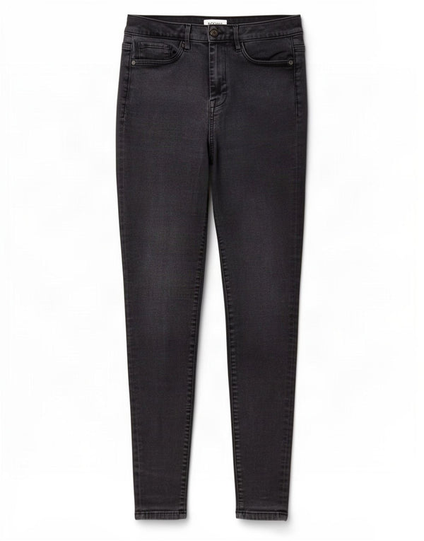 Jack Wills feminino Toni Skinny Jeans W30 L32 algodão cinza