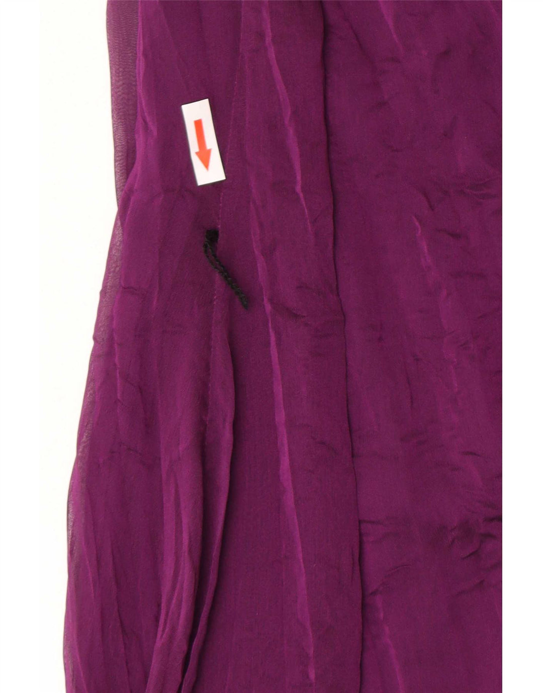 Vestido de verão feminino Fase Oito UK 18 XL poliéster roxo