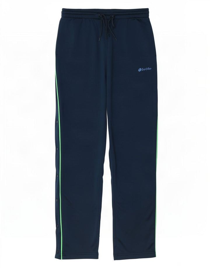 Calça de treino masculina Lotto pequena azul marinho