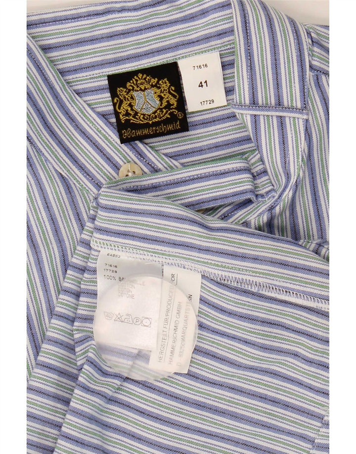 Pulôver masculino Hammerschmid tamanho 41 grande listrado multicolorido