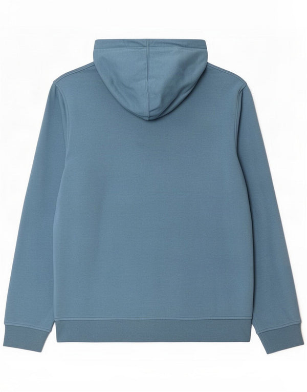 Calvin Klein Mens Graphic Hoodie Jumper Grande Algodão Azul