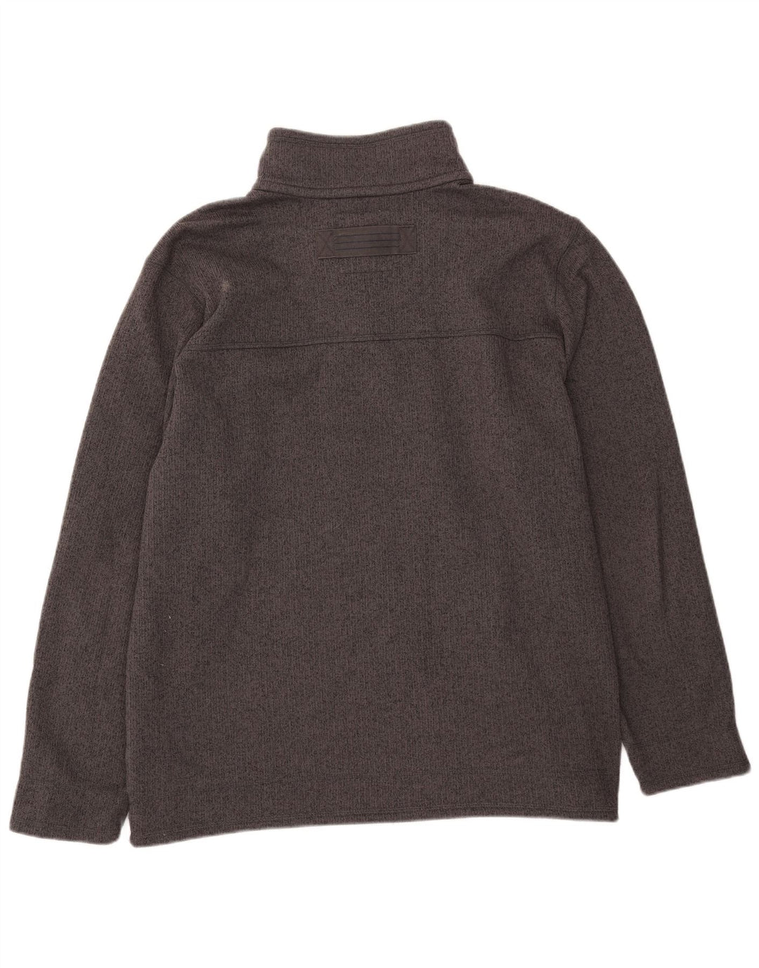 Suéter masculino Marks & Spencer com gola e botão 2XL poliéster cinza