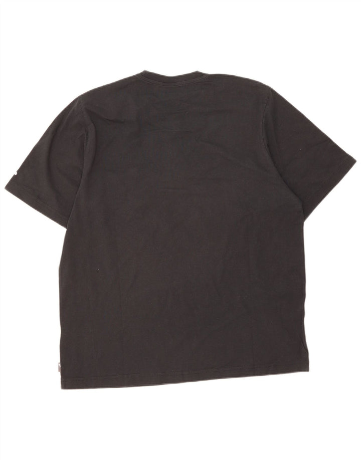 Camiseta masculina Adidas grande algodão preto
