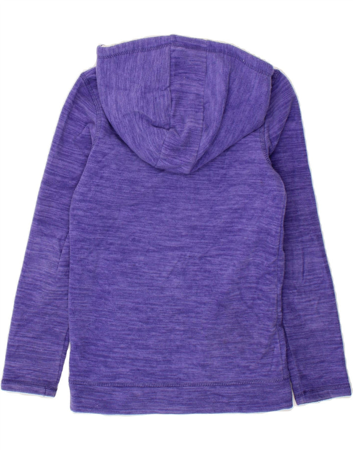 MOUNTAIN WAREHOUSE Girls Zip Hoodie Sweater 9-10 Years Purple Pinstripe Vintage Mountain Warehouse and Second-Hand Mountain Warehouse from Messina Hembry 
