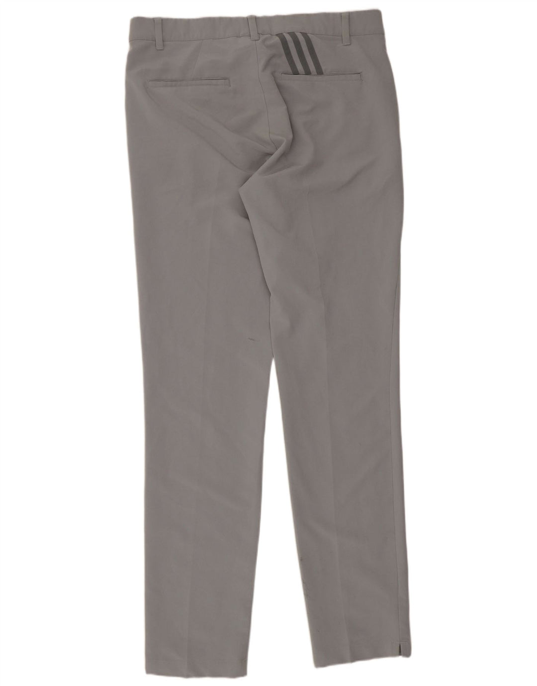 Calça Chino Adidas Feminina Slim W32 L34 Cinza Poliéster