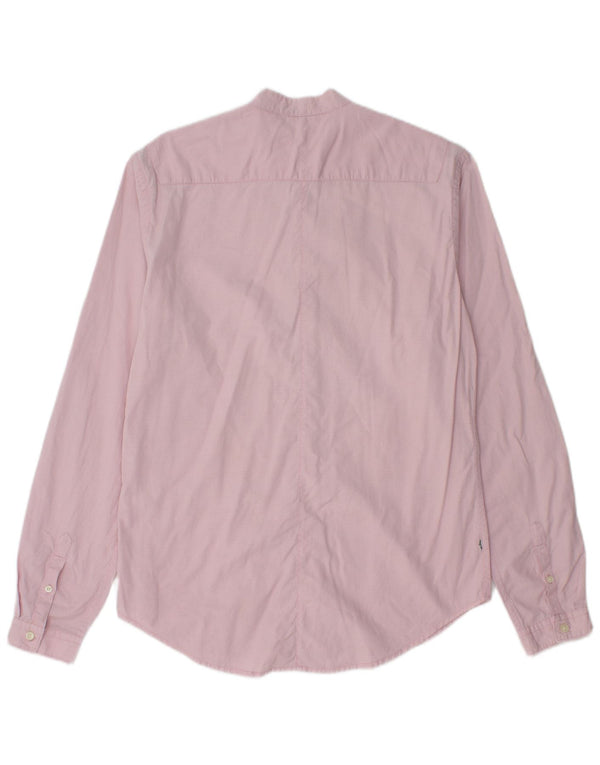 Camisa masculina Slim Fit Levi's de algodão manchado rosa médio