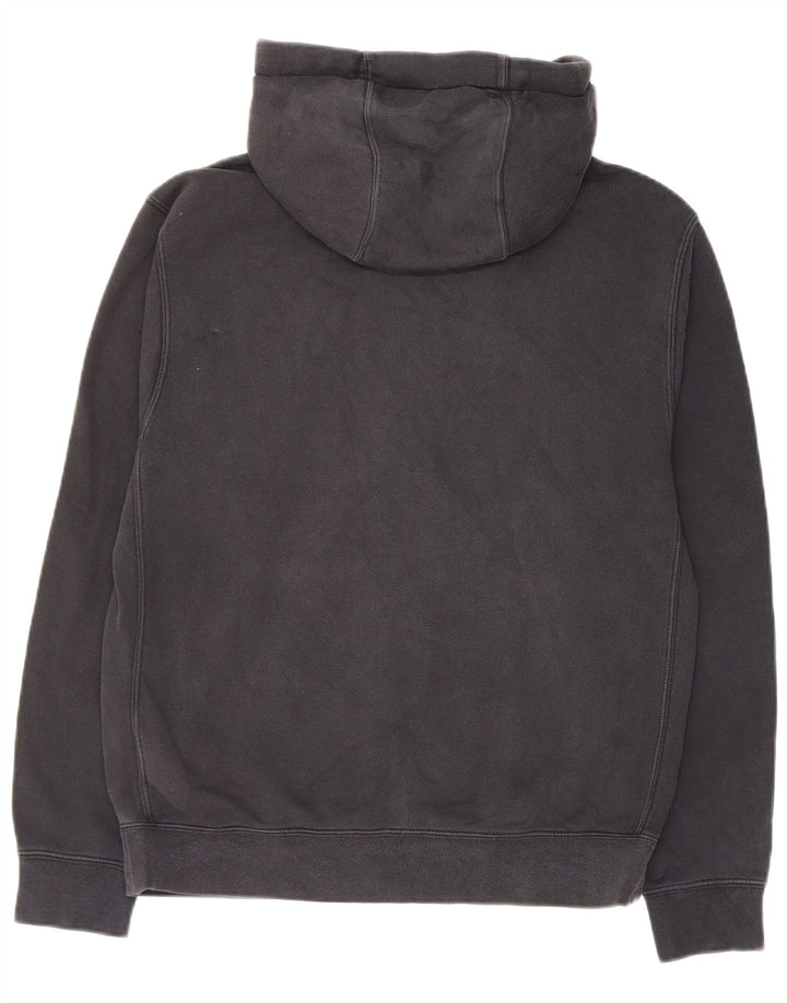 Suéter Nike Masculino Zip com Capuz Pequeno Algodão Preto