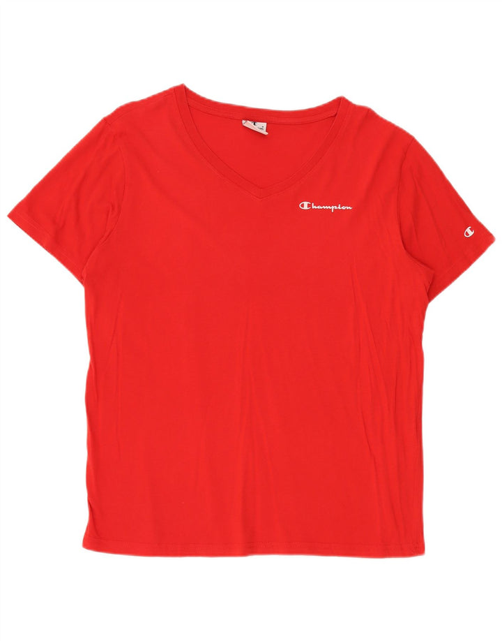 Camiseta feminina CHAMPION Top UK 20 2XL vermelho