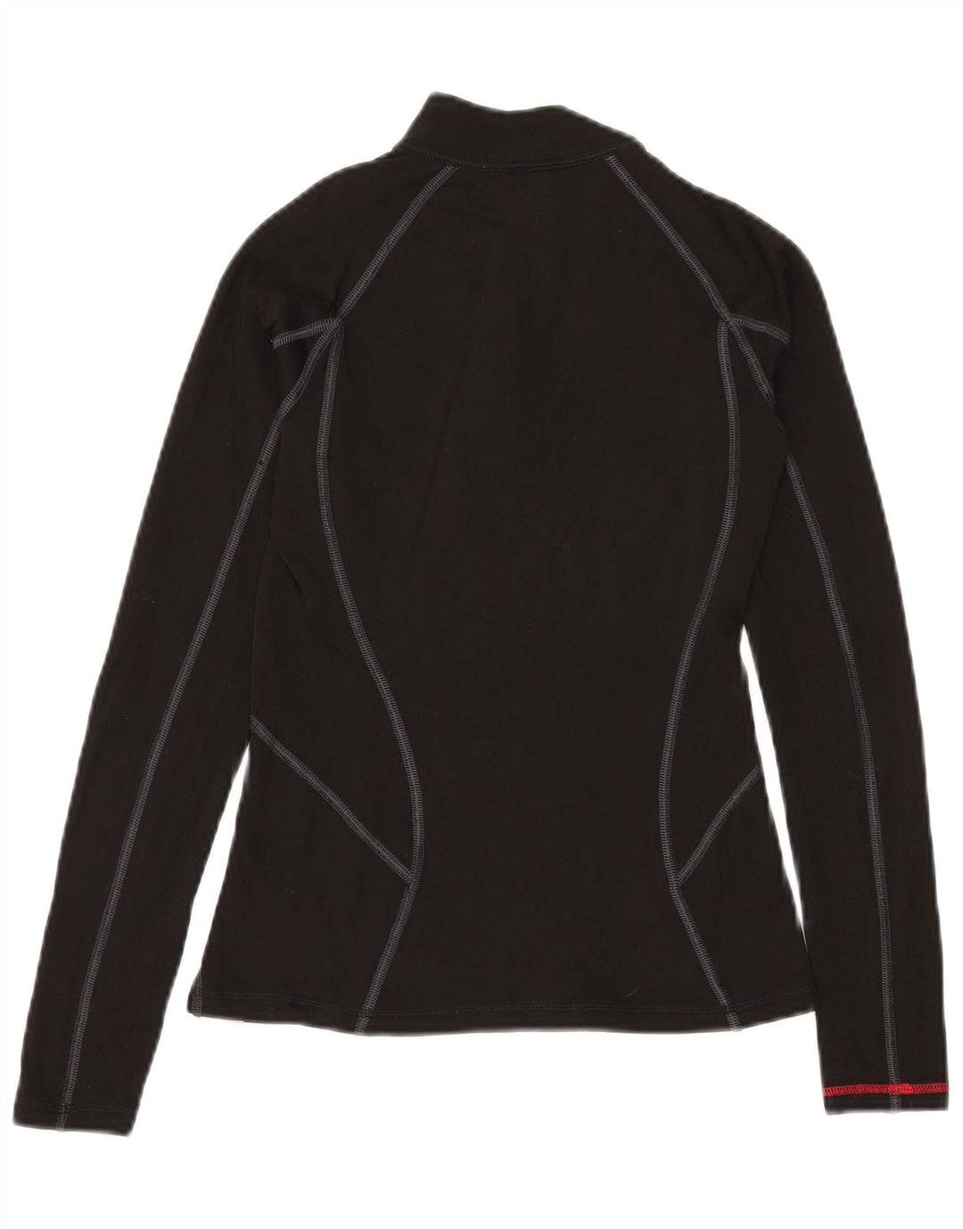 Pulôver feminino The North Face com zíper e gola alta Reino Unido 8 pequeno preto