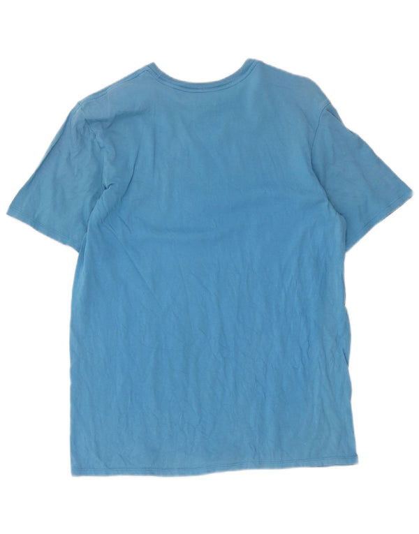 Camiseta Nike Masculina Athletic Cut Graphic Top Azul Médio