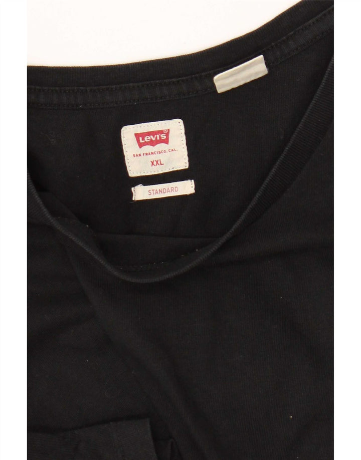 Camiseta feminina Levi's Regular Fit 2XL preta