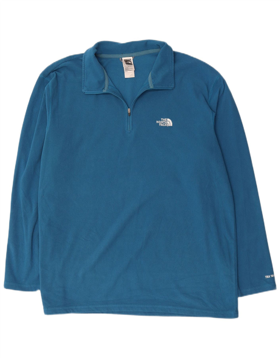 Suéter masculino de lã com pescoço e zíper 2XL