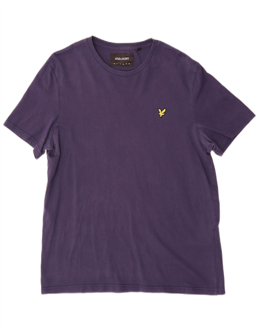 Camiseta masculina LYLE & SCOTT grande algodão azul marinho