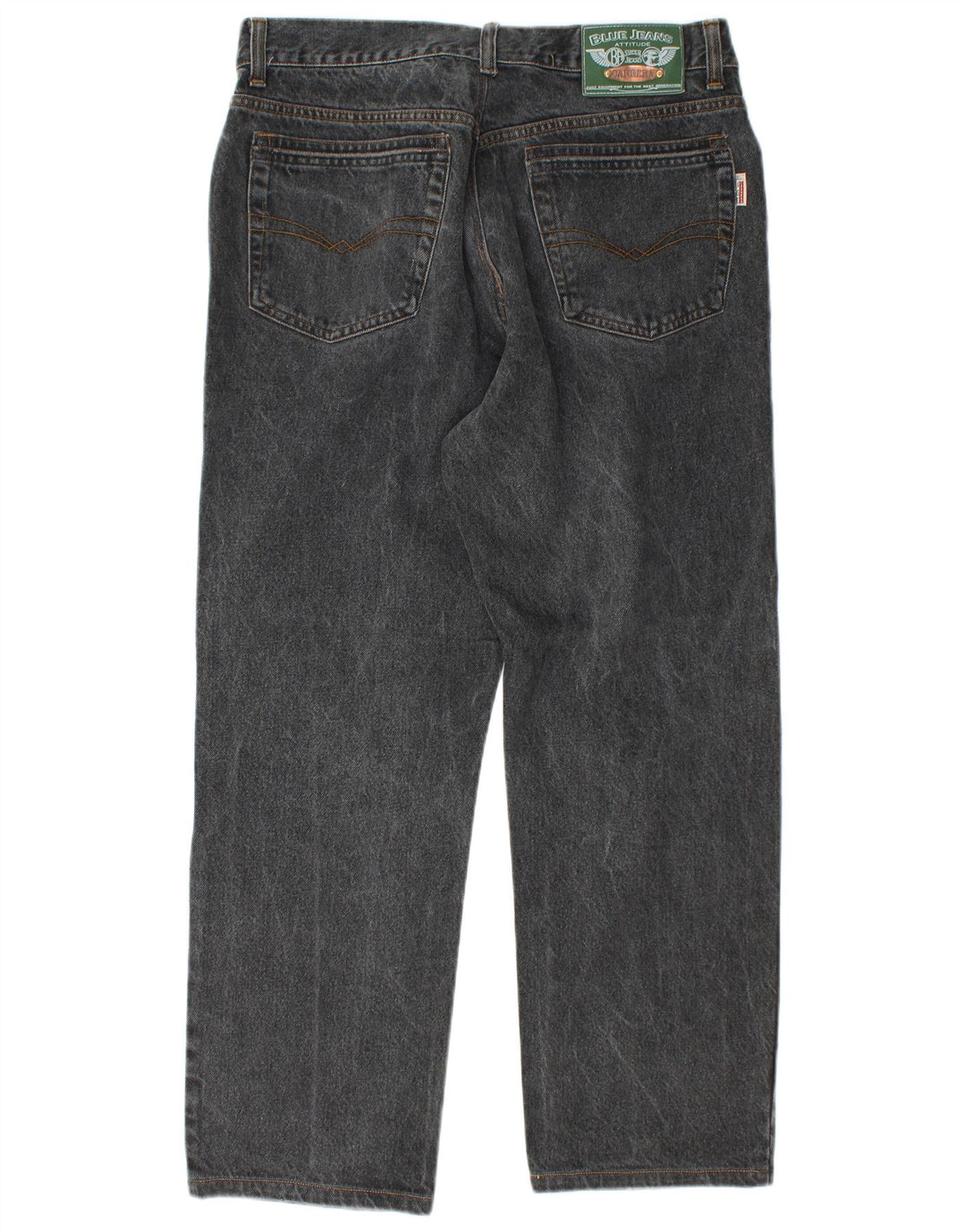 Carrera Mens Straight Jeans W36 L30 Cinza