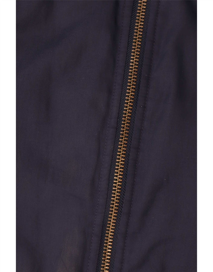 Jaqueta bomber masculina Jack Wills Reino Unido 38 nylon azul marinho médio