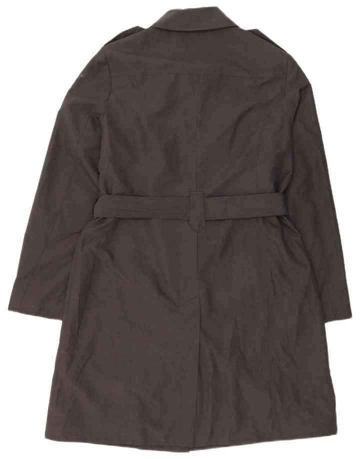 Casaco impermeável feminino MARKS & SPENCER UK 14 XL preto poliéster