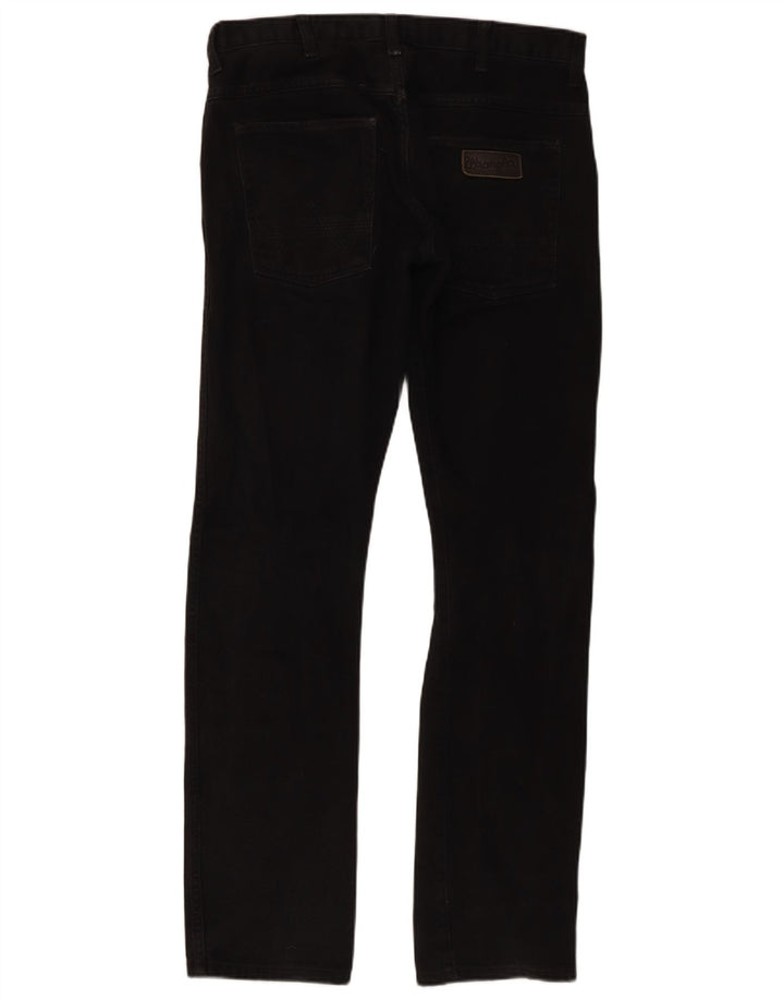 Wrangler feminino Spencer Slim Jeans W32 L34 algodão preto